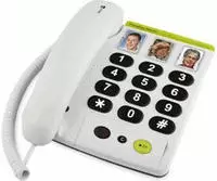 DORO 380007, DORO PhoneEasy 312cs Seniorentelefon Wei&szlig;