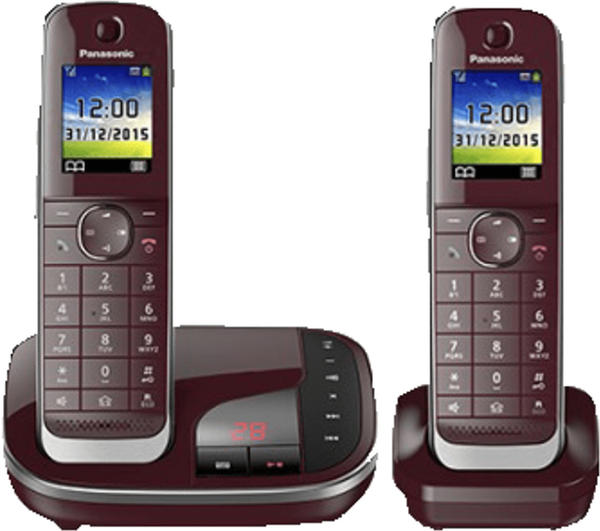 Panasonic KX-TGJ322 weinrot