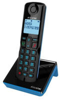 Alcatel ATL1425383, Alcatel S280 SOLO BLUE DECT-Telefon Rufnummernanzeige Schwarz,