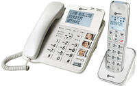 Geemarc Pack SENIOR 295 Schnurgebundenes Seniorentelefon Anrufbeantworter,