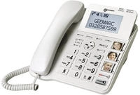 Geemarc CL595 Schnurgebundenes Seniorentelefon Anrufbeantworter, Freisprechen,