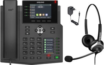 GEQUDIO GX5+ mit Netzteil und Headset