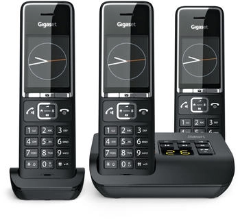 Gigaset Comfort 550A Trio Schwarz