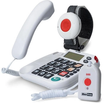 Maxcom KXT SOS 481 mit Arm- und Halsbandsender