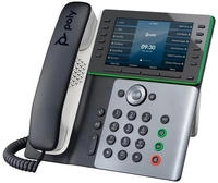HP Poly Edge E550 IP-Telefon Schwarz 12 Zeilen IPS WLAN (82M91AA)