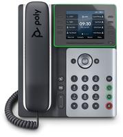 HP Poly Edge E300 - IP-Telefon - Schwarz - Kabelgebundenes Mobilteil - 8 Zeilen - IPS