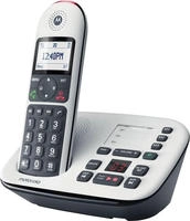 Motorola CD5011 DECT Voice, Gro&szlig;tastenschnurlostlelefon mit AB, wei&szlig; (107CD5011)