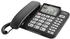 Gigaset DL580 Festnetztelefon mit gross, Telefon, Schwarz