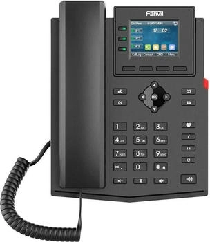 Fanvil X303P, Telefon, Schwarz