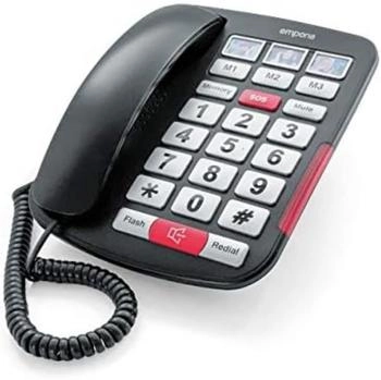 Emporia Gro&szlig;tasten-Telefon AMPLi40 Schwarz (AMPLI40)