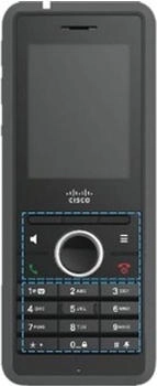 Cisco Systems IP DECT Phone 6825 Schwarz mit LED (CP-6825-3PC-CE-K9=)