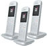 Telekom Speedphone 12 3er Set weiß