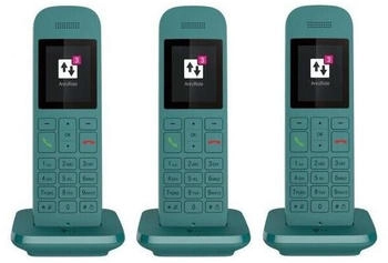 Telekom Speedphone 12 3er Set Petrol