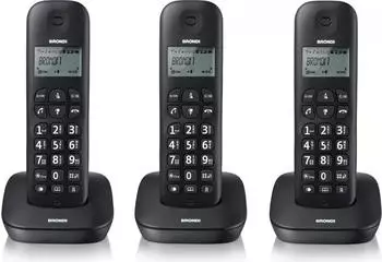 Brondi Gala Trio, Telefon, Schwarz