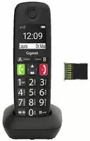 Gigaset S30852-H2963-B101, Gigaset E720HX schwarz Schnurloses Telefon