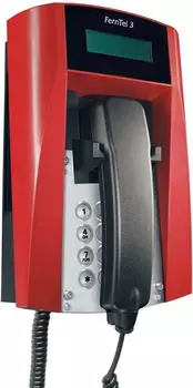 FHF FernTel 3 Zone 2 rot Spiralkabel ohne Display