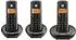 Motorola CORDLESS E203 TRIO NERO (107E203), Telefon, Schwarz