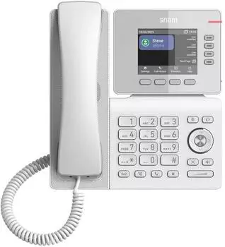 Snom D810W VoIP-Tischtelefon WLAN Bluetooth, 3,36" Display, wei&szlig; (00004792)
