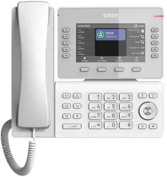 Snom D815WB VoIP-Tischtelefon 5" WLAN Bluetooth, wei&szlig; (4793)