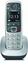 Gigaset S30852-H2708-C101, Gigaset E560 Analoges/DECT-Telefon Schwarz, Silber
