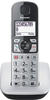 Panasonic Telefon KX-TGE510GS, silber-schwarz, Großtastentelefon, schnurlos