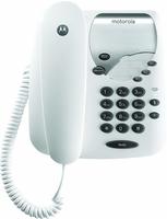 Motorola CT1 Wei&szlig; Schnurtelefon, stabile Verbindung, Mute-Funktion &ndash; Wei&szlig;