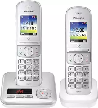 Panasonic KX-TGH722 Duo silber