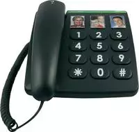 doro 380002, Doro Gro&szlig;tastentelefon PhoneEasy 331ph wei&szlig;