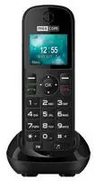 MaxCom MM35D, DECT-Telefon, Kabelloses Mobilteil, Freisprecheinrichtung, 500