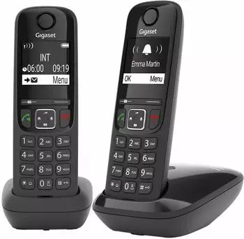 Gigaset AS690 Duo schwarz