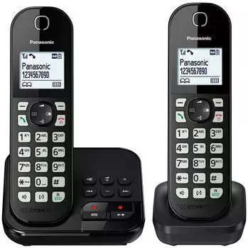 Panasonic KX-TGC462GB Duo Schwarz
