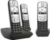Telefone mit drei Mobilteilen
