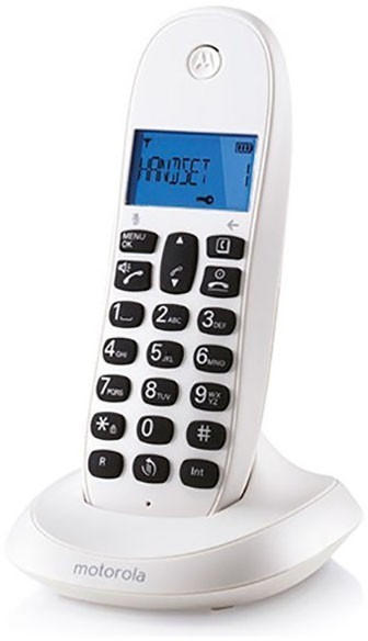 Motorola C1001 Single White