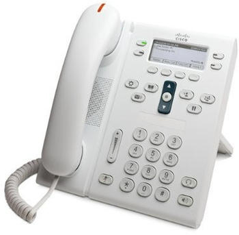 Cisco Systems Unified IP Phone 6941 Slimline weiß