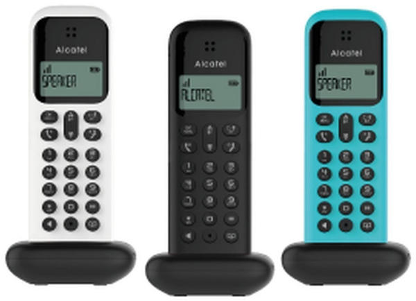 Alcatel-Lucent D285 Voice Triple White/Black/Turquoise