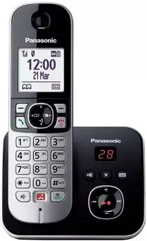 Panasonic KX-TG6861GB Schwarz/Silber Solo
