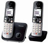 PANASONIC KX-TG6852GB, PANASONIC KX-TG6852GB Schnurloses Telefon Silber-Schwarz