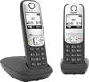 Gigaset L36852-H2810-B101, GIGASET DECT-Telefon A690 Duo, schwarz