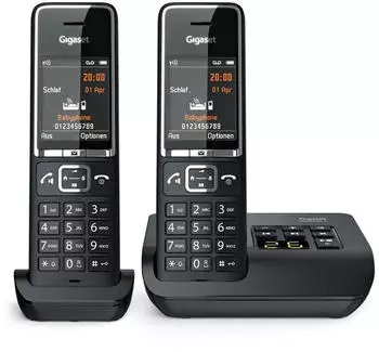 Gigaset Comfort 550A Duo Schwarz