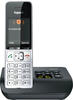 Gigaset Telefon COMFORT 500A, silber / schwarz, schnurlos, mit Anrufbeantworter