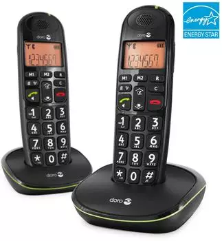 Doro PhoneEasy 100w Duo Schwarz