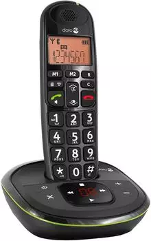 Doro PhoneEasy 105wr Single schwarz