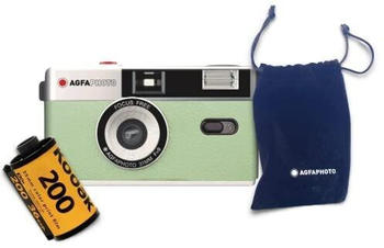 AgfaPhoto Analogue 35mm Camera Set (Coloured Film) Mint
