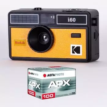 Kodak i60 Kamera-Set 35mm, gelb (DA00258)