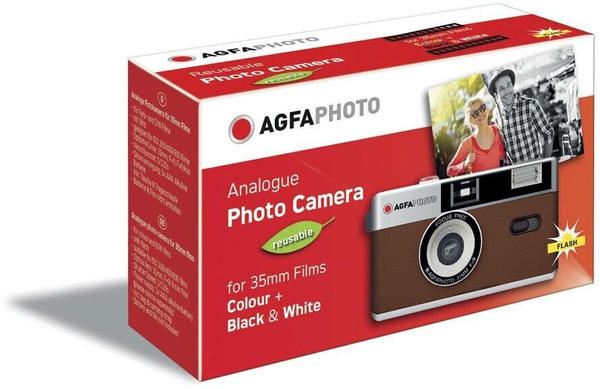 AgfaPhoto Analoge 35mm Kamera braun Test TOP Angebote ab 22,90 € (Oktober  2023)