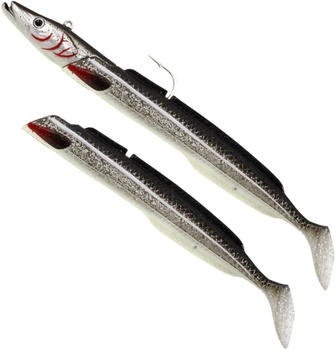Westin Sandy Andy Jig 150g 23cm - 1 Jighaken + 2 Gummifische Robo Cod