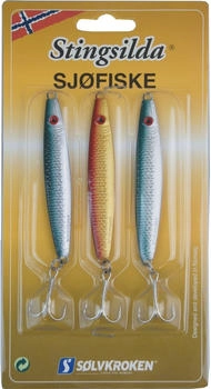 Sølvkroken Stingsilda - 3 40g - 8.0cm - Gr. 2
