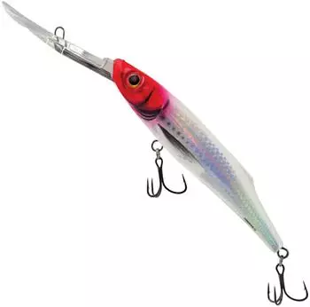 Salmo Freediver Wobbler 9cm holographic red head (QFD036)