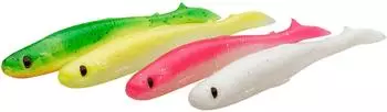 Savage Gear Jig SG Slender Scoop Shad 13 cm 12 g Clear Water Mix 4er-Pack