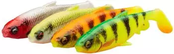 Savage Gear 3D River Roach Darkwater Mix 14cm 28g, 4 St&uuml;ck